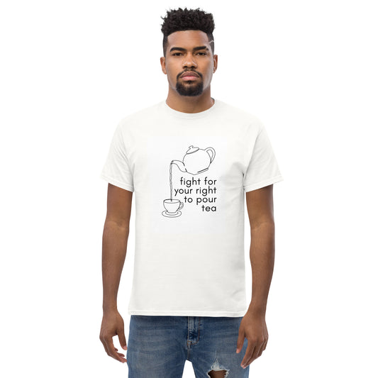 'Pour Tea' Comedy Men's Classic Tee