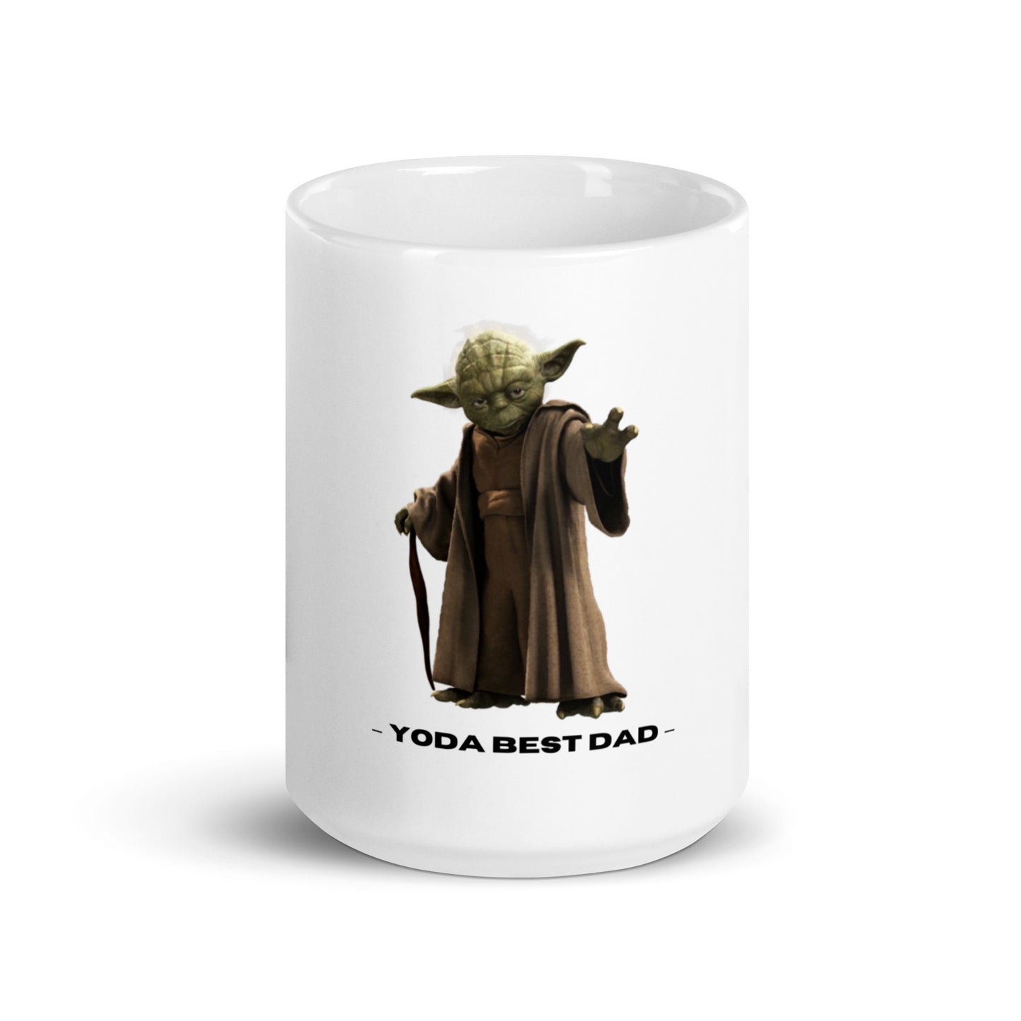 Yoda Man White Glossy Mug