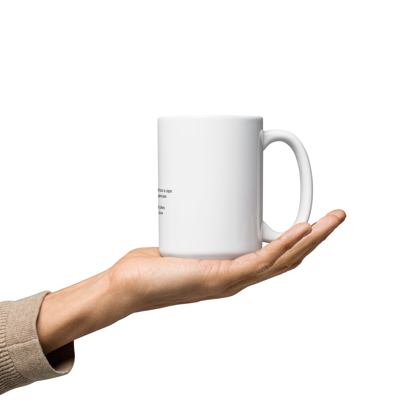 Dad Definition White Glossy Mug