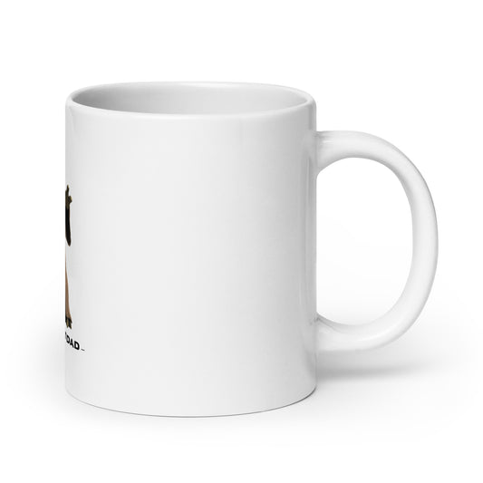 Yoda Man White Glossy Mug